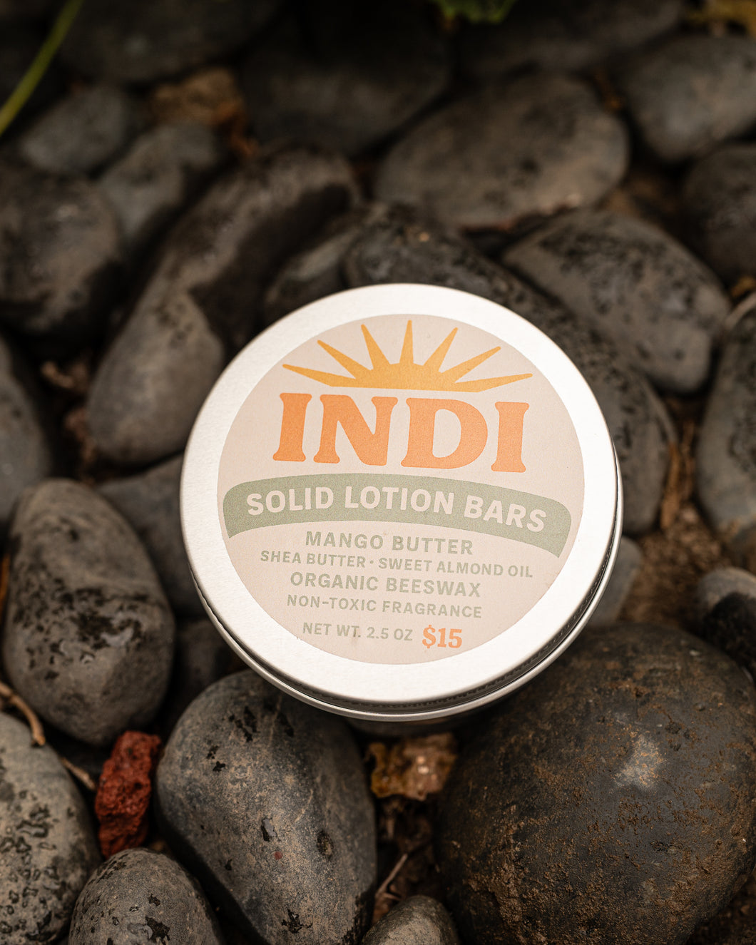 SOLID MANGO BUTTER LOTION BAR  2.5 OZ.